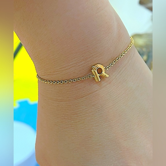 LOW START Louis Vuitton LV&ME Initial R Gold Tone Bracelet - Picture 6 of 9